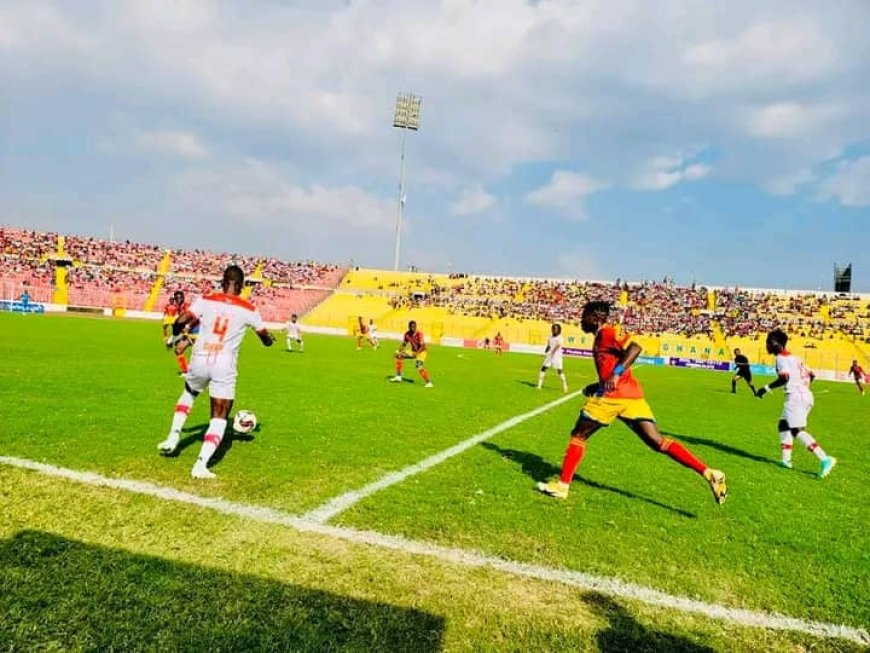 BREAKING NEWS  :  KUMASI ASANTE KOTOKO PUTS HEARTS F OAK TO SLEEP AT KUMASI BABA YARA SPORTS STADIUM