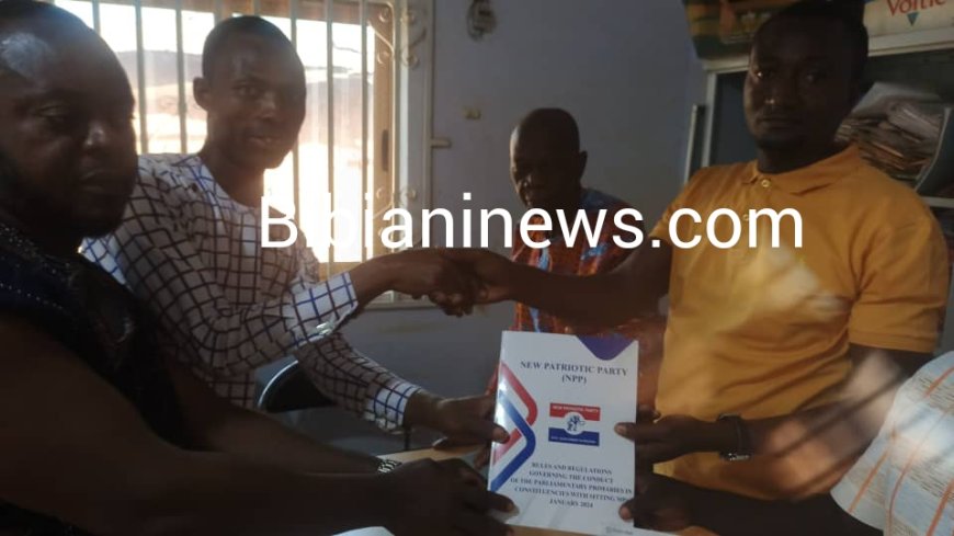 NPP Primaries: Delegations pick nomination forms for Seth Gyimah
