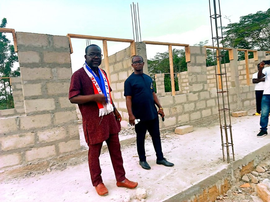 Bibiani Anhwiaso Bekwai MP Inspects Project, Ensuring Effective Progress In Constituency