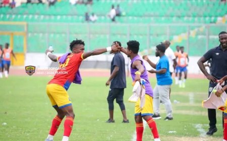 GPL UPDATE: HEARTS OF OAK GIVES RTU SHOW DOWN AT ACCRA SPORTS STADIUM