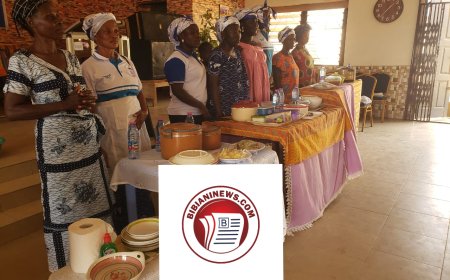 Bibiani : Prepare local dishes for your husbands and families to get rid of excessive communicable and other related diseases _ COP District Pastor advice