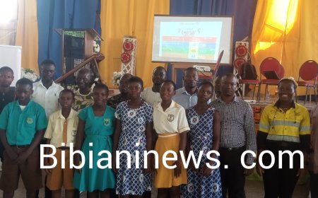 Ghana @67: Bibiani Presbyterian JHS Wins Inter-Schools INDEFEST Quiz Competition