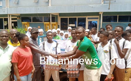 BIBIANI : Alhaji Ben Ali Seaman expanded is Ramadan philanthropy to BISEC