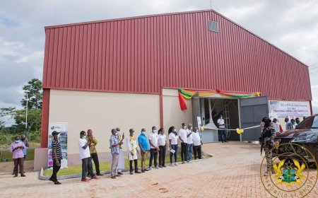 1D1F INITIAVIE : Sefwi Akontombra rice processing factory commences a large -scale production
