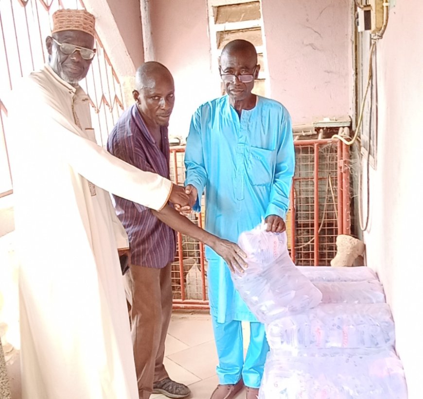 Alhaji Ben Ali Seaman donates to Muslim Communities in Bibiani