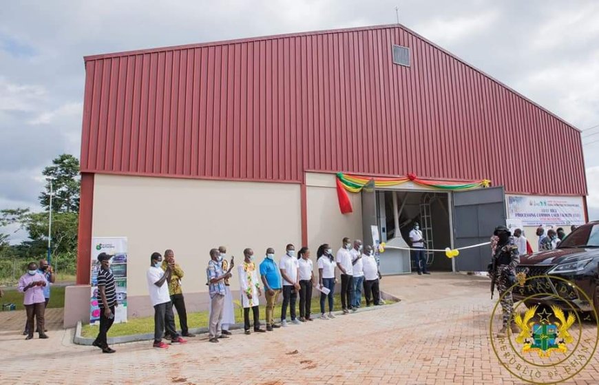 1D1F INITIAVIE : Sefwi Akontombra rice processing factory commences a large -scale production