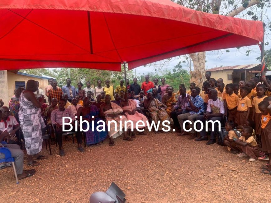 A/R: Atwima Mponua District Assembly Hails Gyereso Community For Enhancing Development In the Country