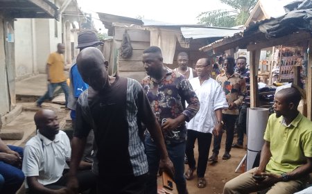 Zambrama Residents requested help from Bibiani Anhwiaso Bekwai MCE to get the Ghana card and NHIS card