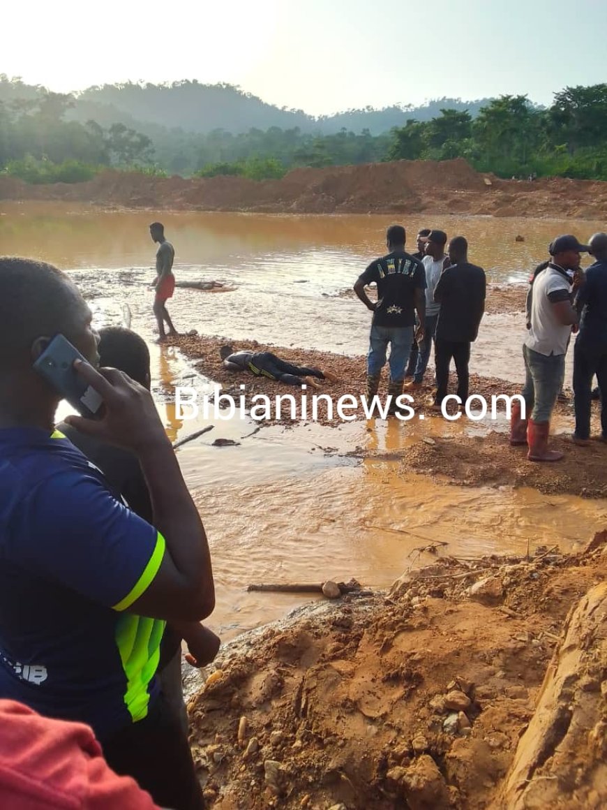 Just In: Two Galamseyers Drown In Abandoned Galamsey Pit At Sefwi