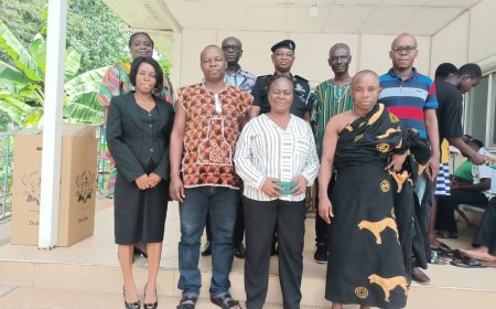 Bibiani EC Inuagurate Registration Review committee