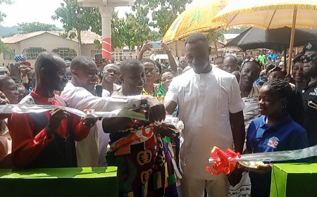 Businessman constructs health facility for community