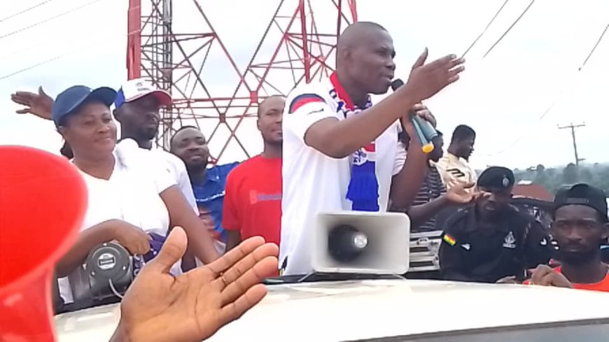 POLITICS: WESTERN NORTH REGION : OUR GOV’T HAS EMPLOY MANY YOUTH AS COMPARE TO THE NDC GOV’T - SEFWI AKONTOMBRA MP