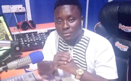Breaking News Just Inn : Sports Broadcast Journalist Asamoah Rendolf Resigns from Okyeame Radio