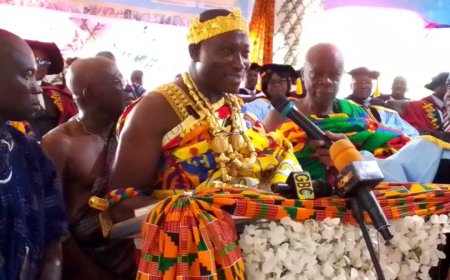 ƆMANHENE OF AOWIN TRADITIONAL COUNCIL URGE GRADUANDS OF ENCHI COLLEGE OF EDUCATION NOT TO USE SEXUAL ABUSEMENT TO INFLICT HARM TO STUDENTS