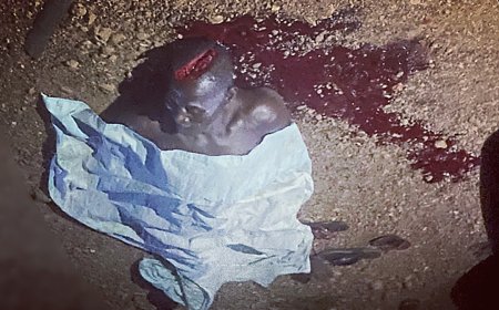 A/R : "A 75-year-old man has been stabbed to death at Manso Deduako, and a suspect has been arrested in connection with the incident."