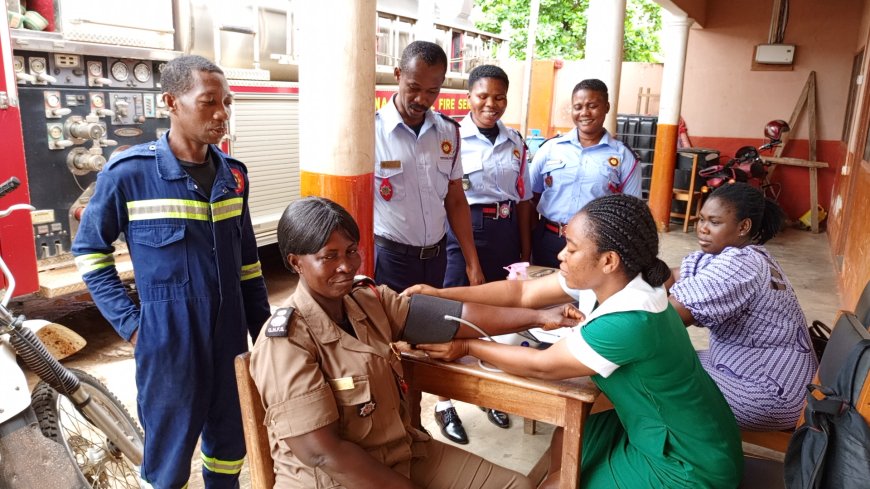 Fire Officers urged to emphasize on the importance of regular health check-ups, maintaining a healthy lifestyle