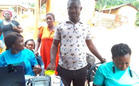 Nana Kwadwo Adu II Provides Free Health Insurance for Community