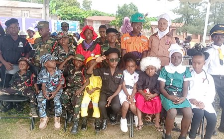 Bibiani Savour Academy Preparatory and Junior High School Holds Career Day to Motivate Learners' Ambitions