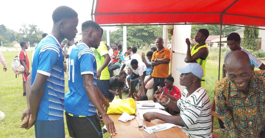 88 Young Players Showcase Talent at Bibiani Gold Stars Talent Hunt