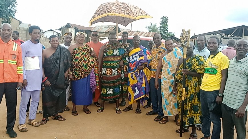 Nana Ackaah Panin Takes Firm Stand Against Encroachment on Bibiani Basengeley Lands