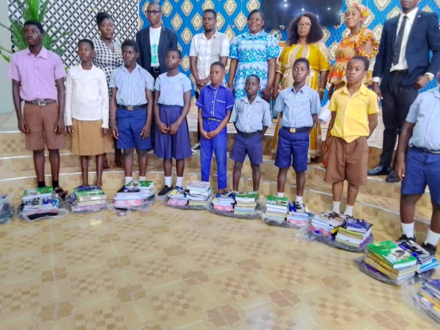 Deeper Life Aid Donates Learning Materials to Support Education in Western North Region