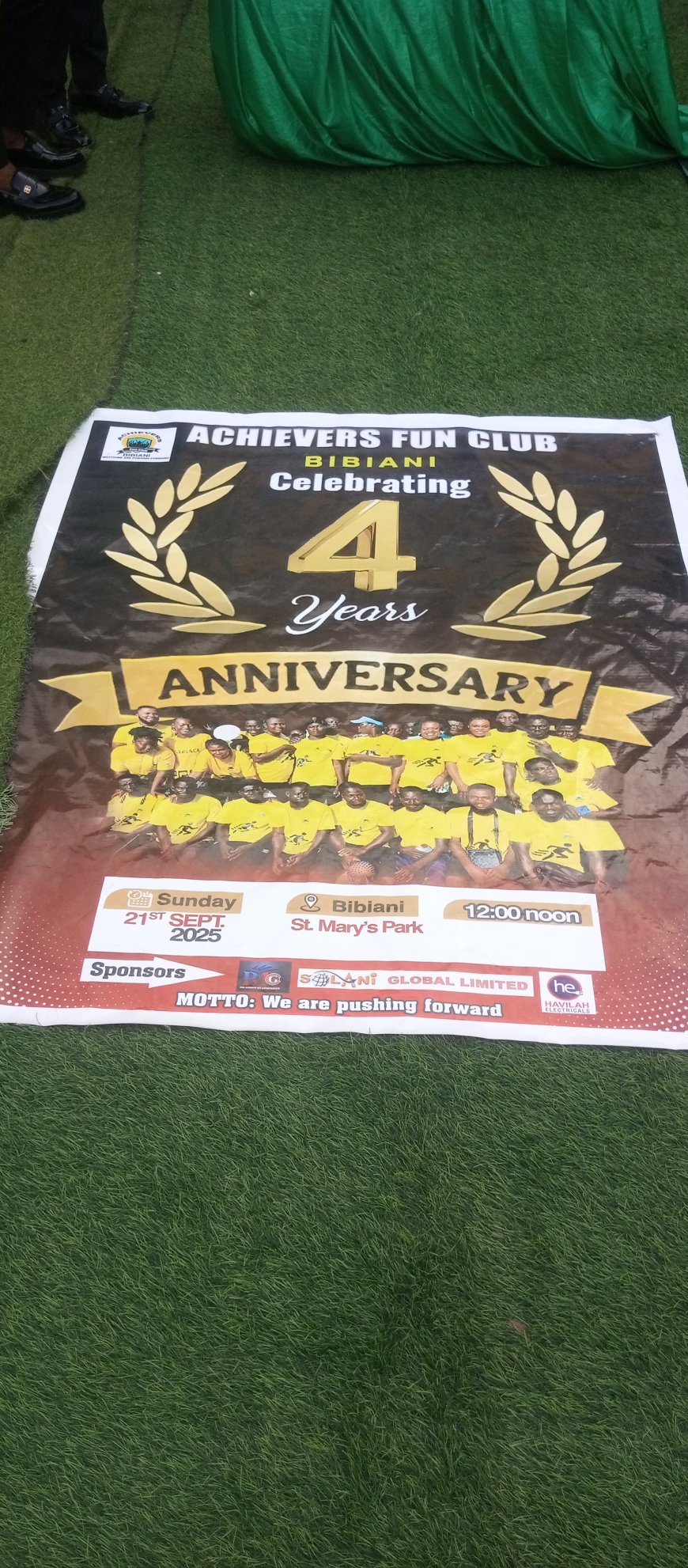 Bibiani Achievers Fun Club Celebrates 4th Anniversary and Official Launching with Community Support