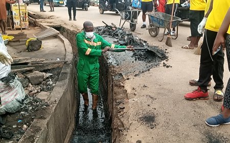 BIBIANI: National Sanitation Day: Ogyeahoho Yaw Gyebi II Calls for Collective Effort in Environmental Sanitation