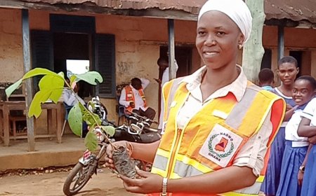Bibiani-Anhwiaso-Bekwai NADMO Coordinator Urges Schools to Embrace Tree Planting to Protect Infrastructure