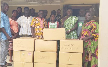Kyeikrom Basic School Receives First Computers in 55 Years Through Nana Kyemere Kokoankra II’s Foundation