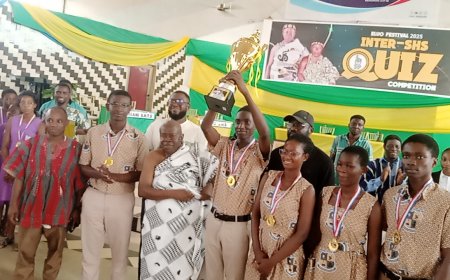Awaso STEM Emerges Champion of the 2025 Sefwi Anhwiaso Eluo Festival Inter-SHS Quiz Competition