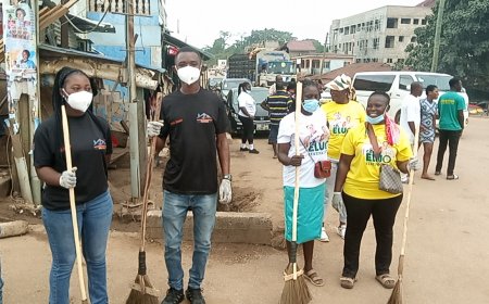 High Turnout for Clean-Up Exercise Ahead of Sefwi Anhwiaso 2025 Eluo Festival