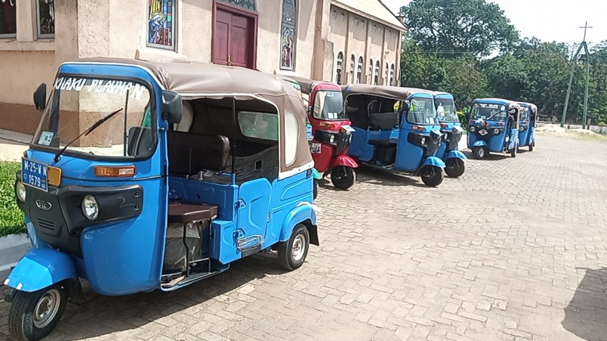 Asante Gold Bibiani LMT and Bibiani MTTD Hold Road Safety Workshop for Okada Riders