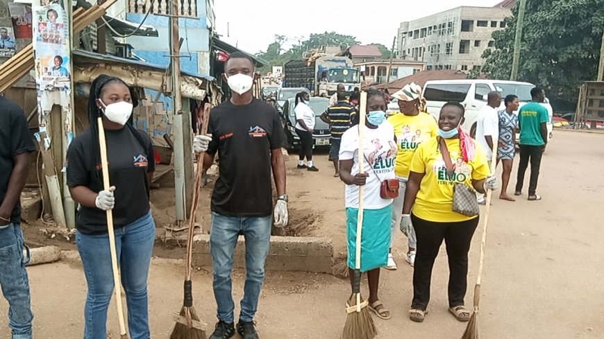 High Turnout for Clean-Up Exercise Ahead of Sefwi Anhwiaso 2025 Eluo Festival