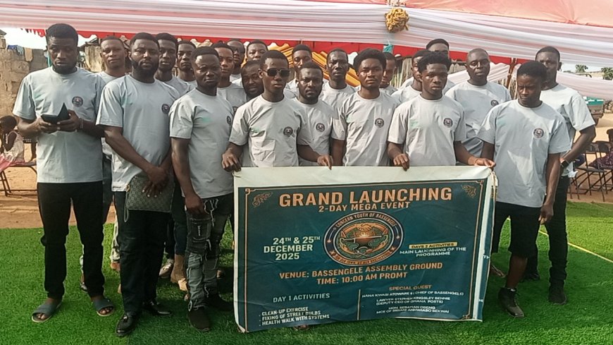 Concern Youth of Bassengele Officially Launch Association to Champion Youth Empowerment and Community Development