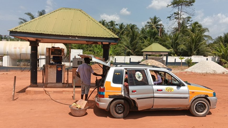 Armed Robbers Strike Laminin Bee LP Gas Station in Sefwi Adukrom