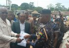 Bibiani Anhwiaso Bekwai MP Donates Brand-New Nissan Navara to Police to Strengthen Security