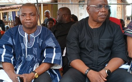 Hon. MP and Hon. MCE Commiserate with Family of Late Headmaster Mr Osman Abdullahi