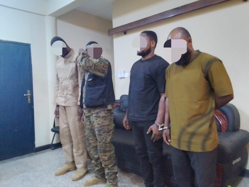 Fake National Security Operatives Arrested for Mining Site Raids in Western North Region