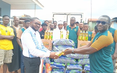 Bibiani Old Town and Zongo Mine Workers Association Supports Muslims Ahead of Eid-Al-Adha
