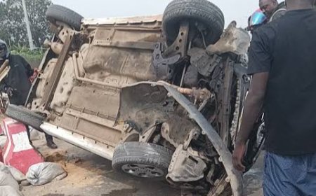 Bibiani MTTD Records 15 Road Accidents with No Fatalities; Commander Urges Drivers to Observe Speed