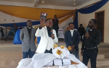 Bishop Dr. Augustine Asante Launches Book Breaking Evil Altars In My Family in Bibiani