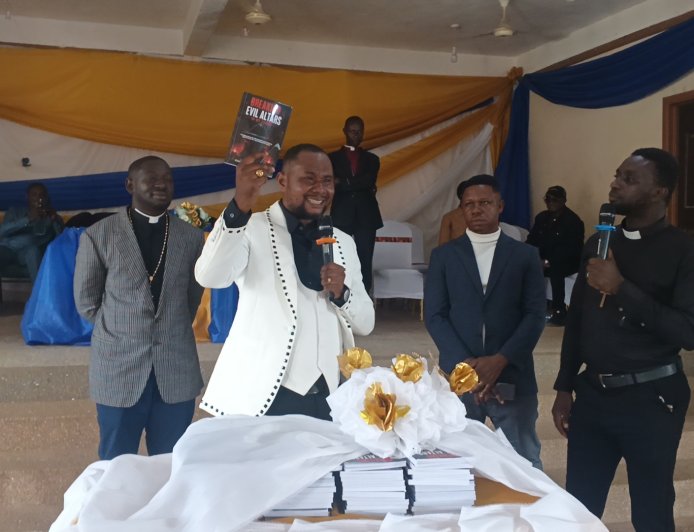 Bishop Dr. Augustine Asante Launches Book Breaking Evil Altars In My Family in Bibiani