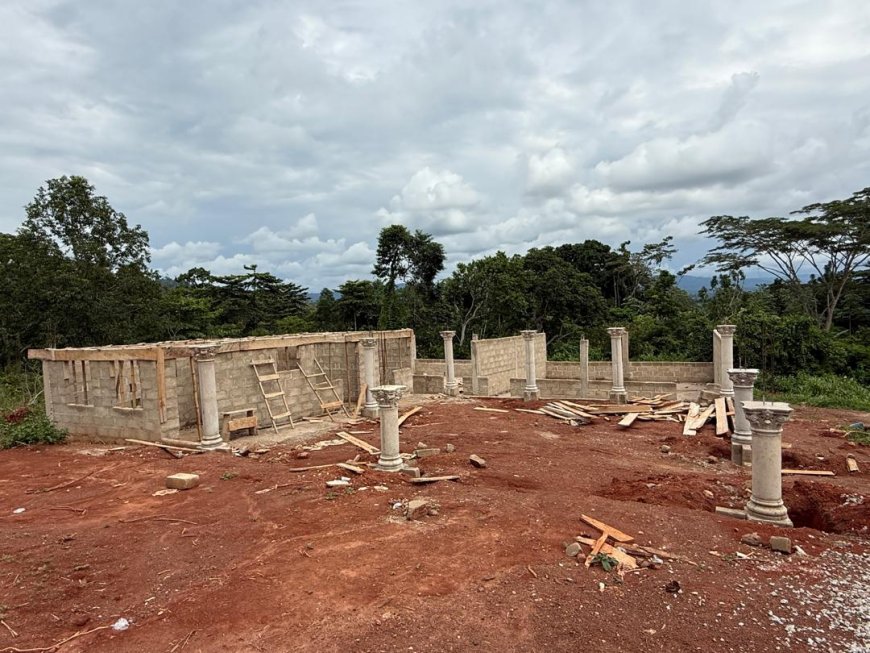MCE Inspects Ongoing Development Projects in Sefwi Wiawso Municipality