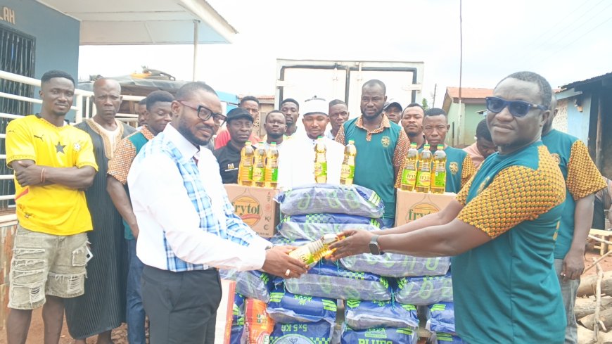Bibiani Old Town and Zongo Mine Workers Association Supports Muslims Ahead of Eid-Al-Adha