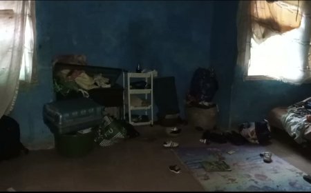 Thieves Ransack Bedroom of Mother of Six at Bibiani Degede, Make Away with Household Items and Foodstuffs