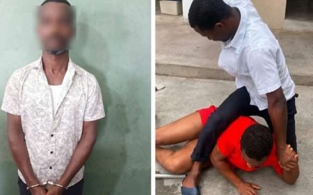 Police Arrest Teacher Captured in Viral Video Assaulting Female Student at Nyinahin Catholic SHS