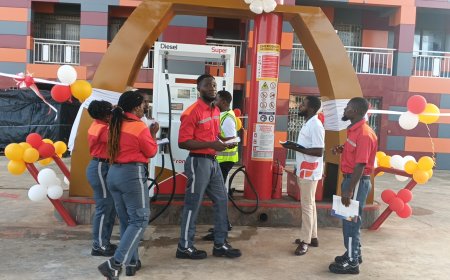Ablekuma Okada and Pragya Riders Welcome Frontier Oil Ghana Limited, Pledge Support and Patronage
