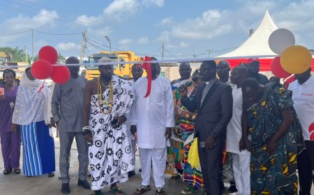 Nii Obrempong II Applauds Frontier Oil Ghana Limited for Investing in Ablekuma, Calls for Discipline Among Workers