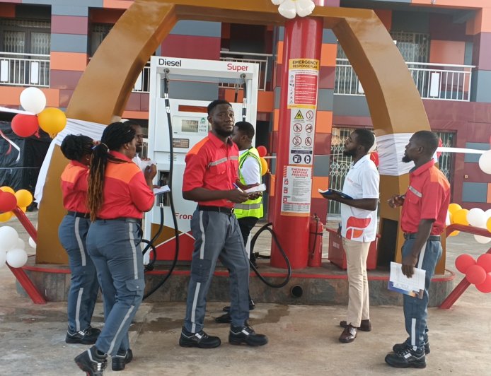Ablekuma Okada and Pragya Riders Welcome Frontier Oil Ghana Limited, Pledge Support and Patronage