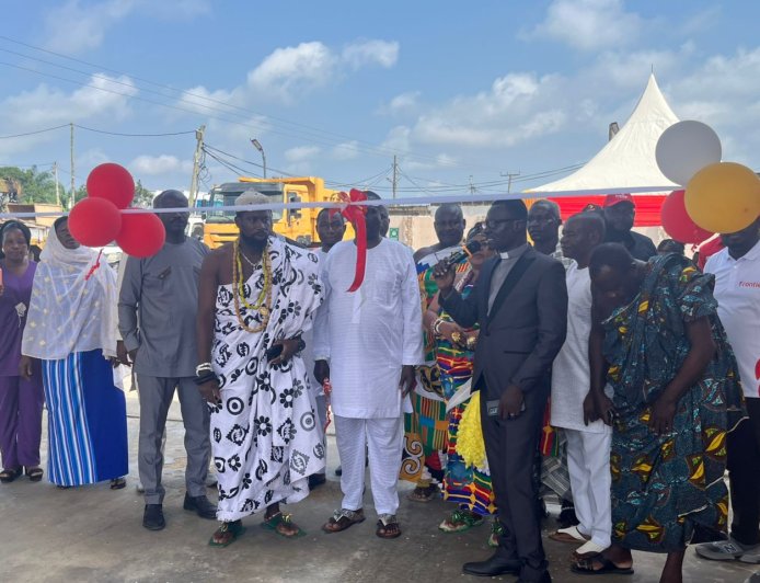 Nii Obrempong II Applauds Frontier Oil Ghana Limited for Investing in Ablekuma, Calls for Discipline Among Workers